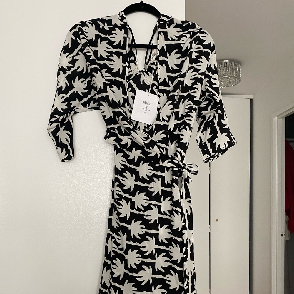 Dvf wrap dress